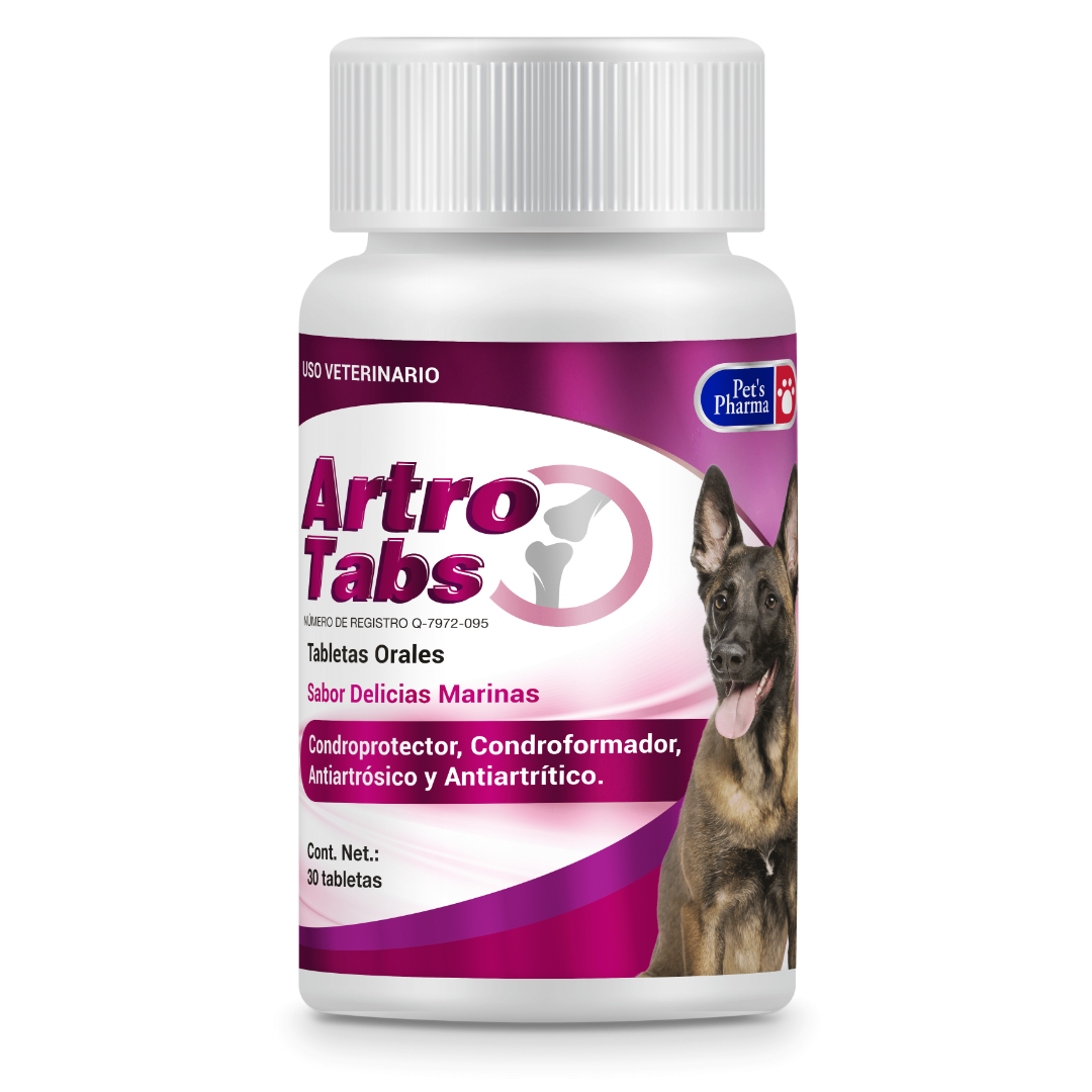 Artro Tabs Pet's Pharma - 30 Tabletas Artro Tabs Pet's Pharma - 30 Tabletas